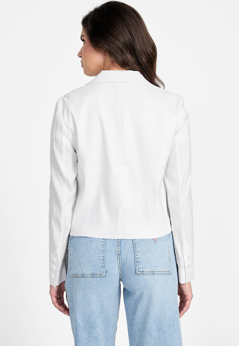 Long Sleeves Linden Cropped Blazer