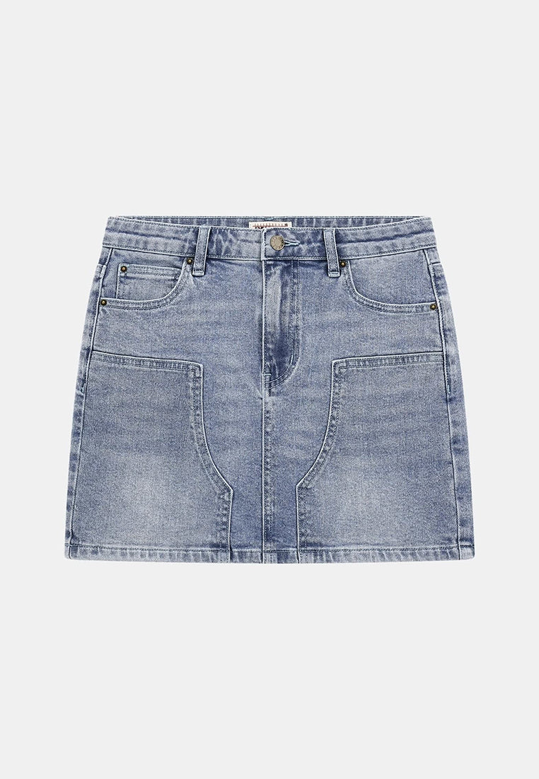 Originals Panel Denim Skirt