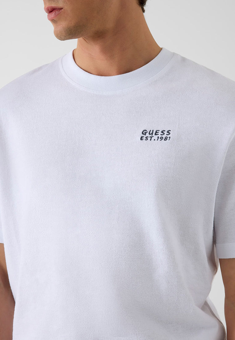 Shortsleeves Crewneck Oversize Slub Small Logo