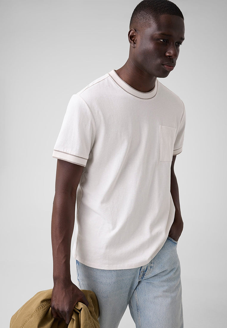 Costa Slub Jersey Shortsleeves Crew