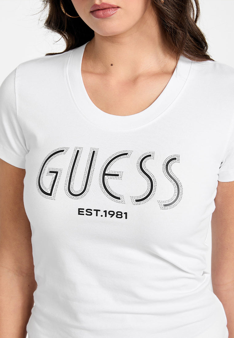 Crewneck Shortsleeves Logo Tee