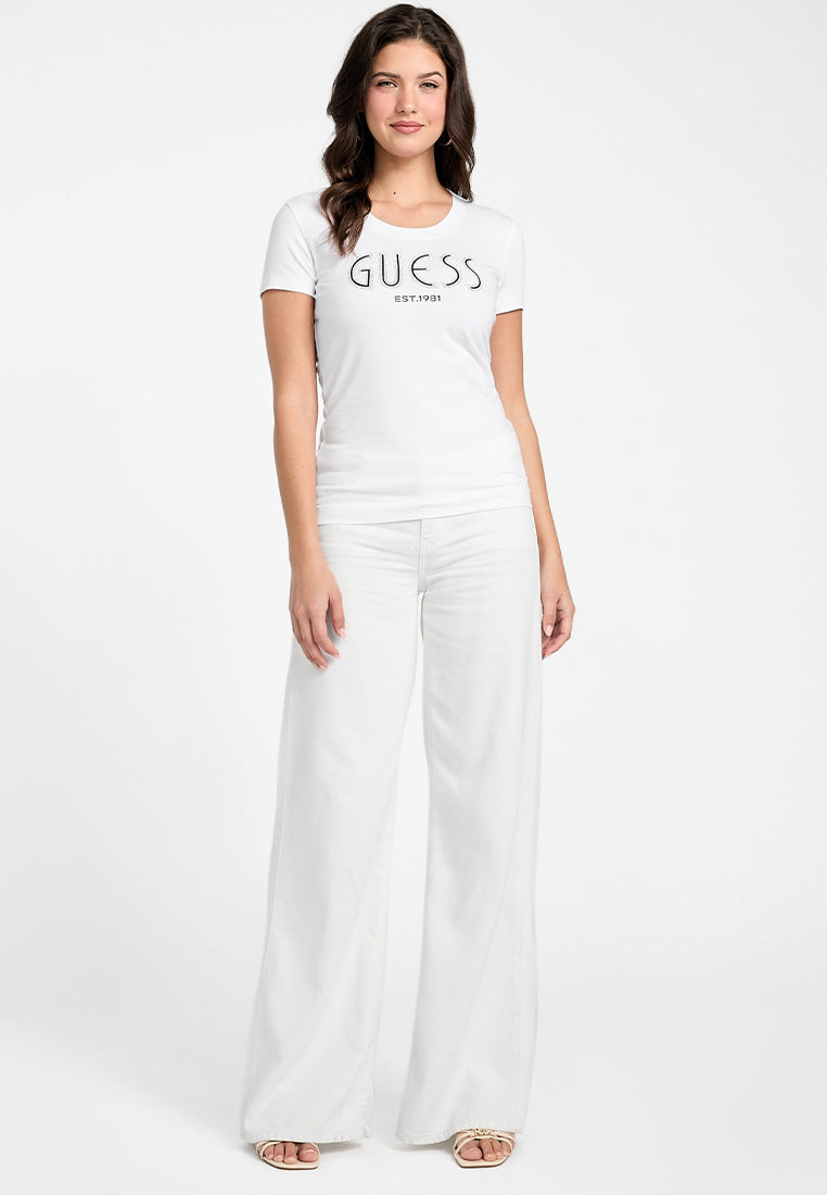 Crewneck Shortsleeves Logo Tee