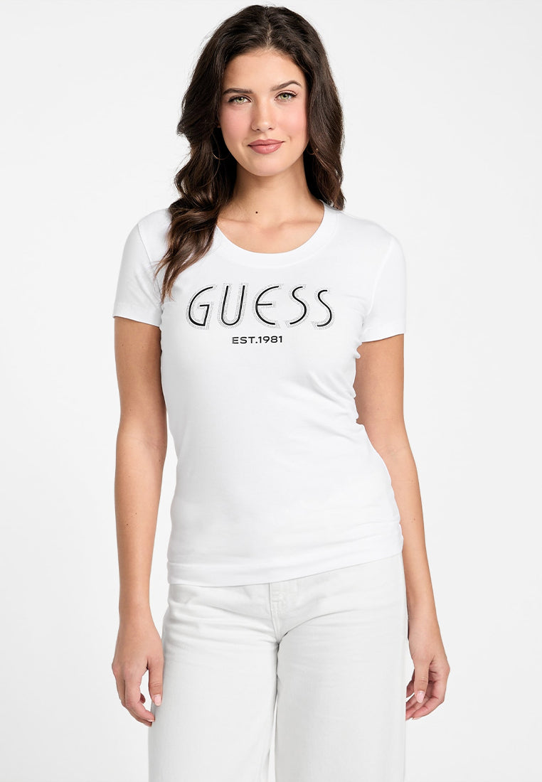 Crewneck Shortsleeves Logo Tee