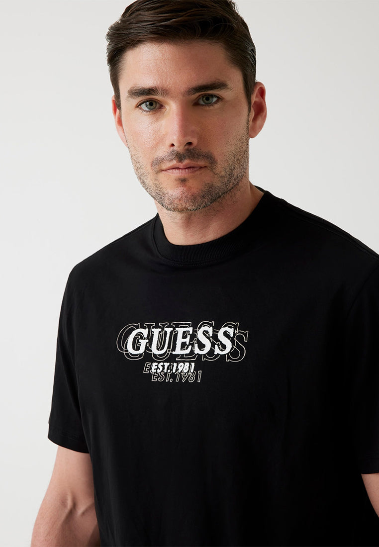 Crewneck Short Sleeves Small Logo Tee