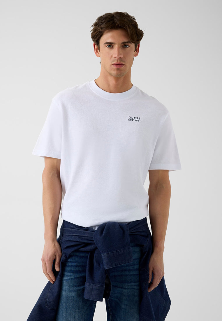 Shortsleeves Crewneck Oversize Slub Small Logo