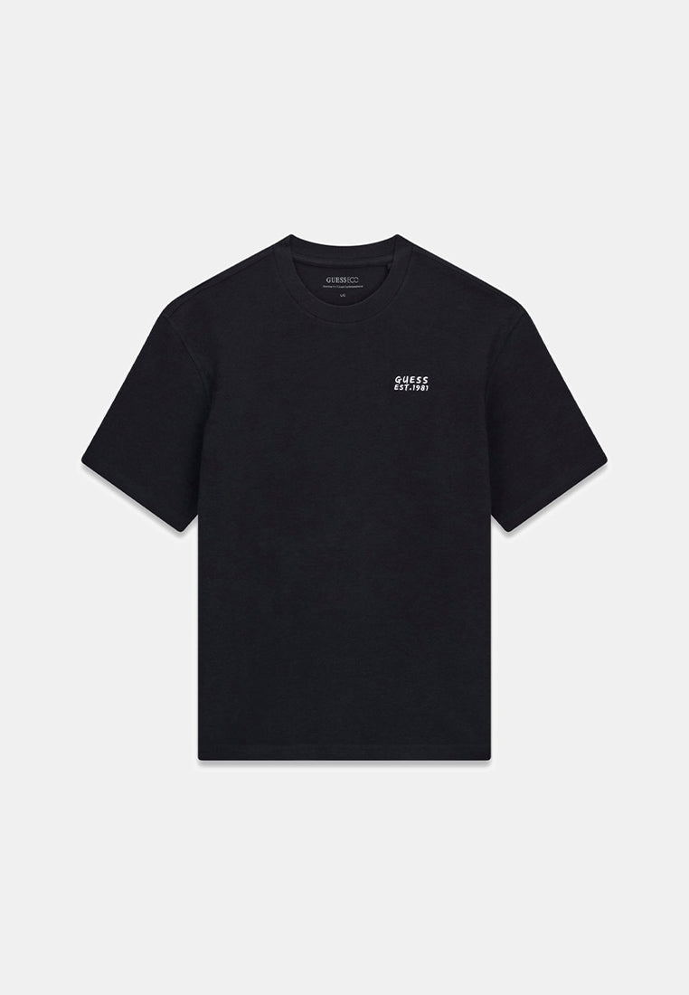 Shortsleeves Crewneck Oversize Slub Small Logo