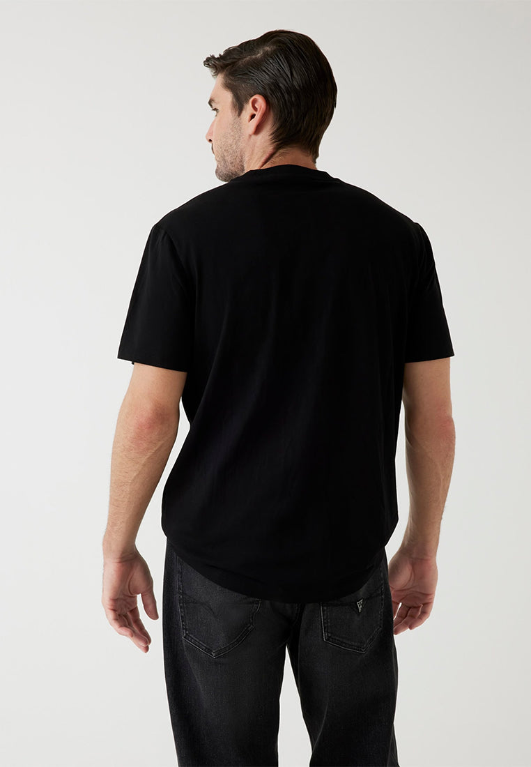 Crewneck Short Sleeves Small Logo Tee