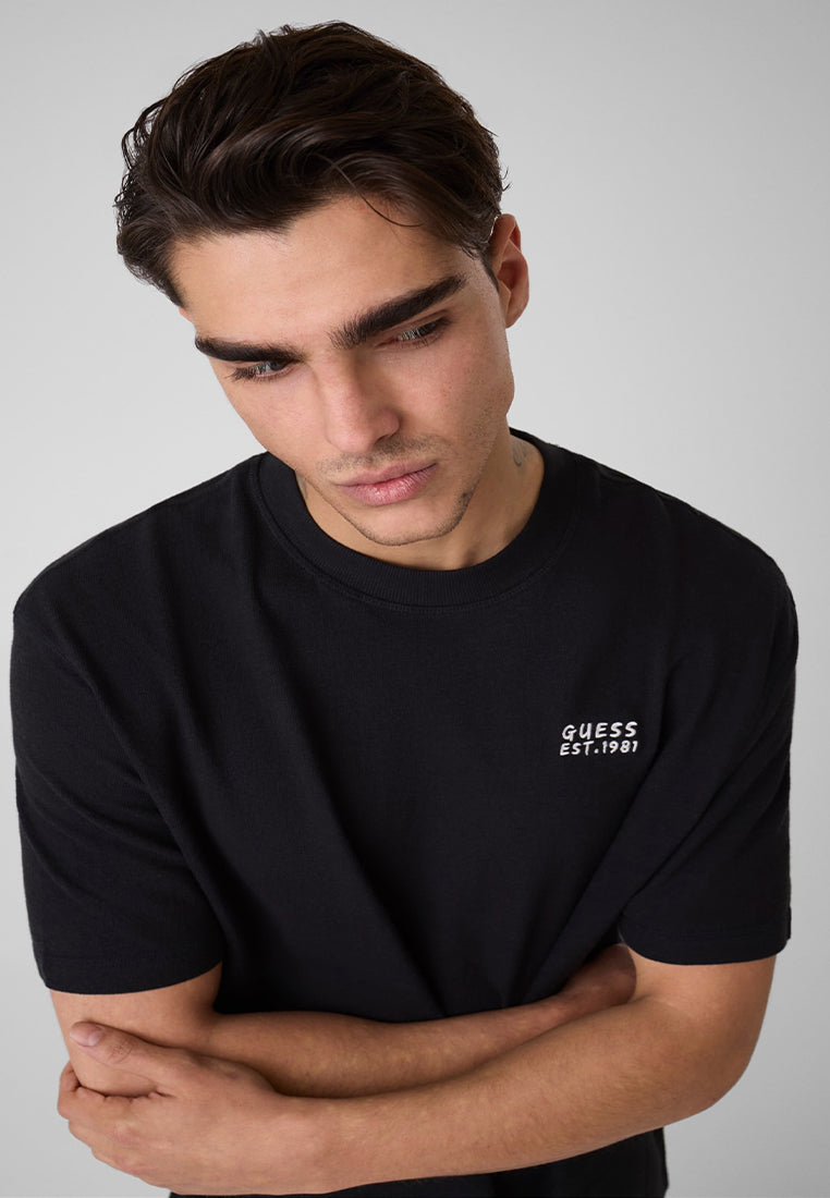 Shortsleeves Crewneck Oversize Slub Small Logo