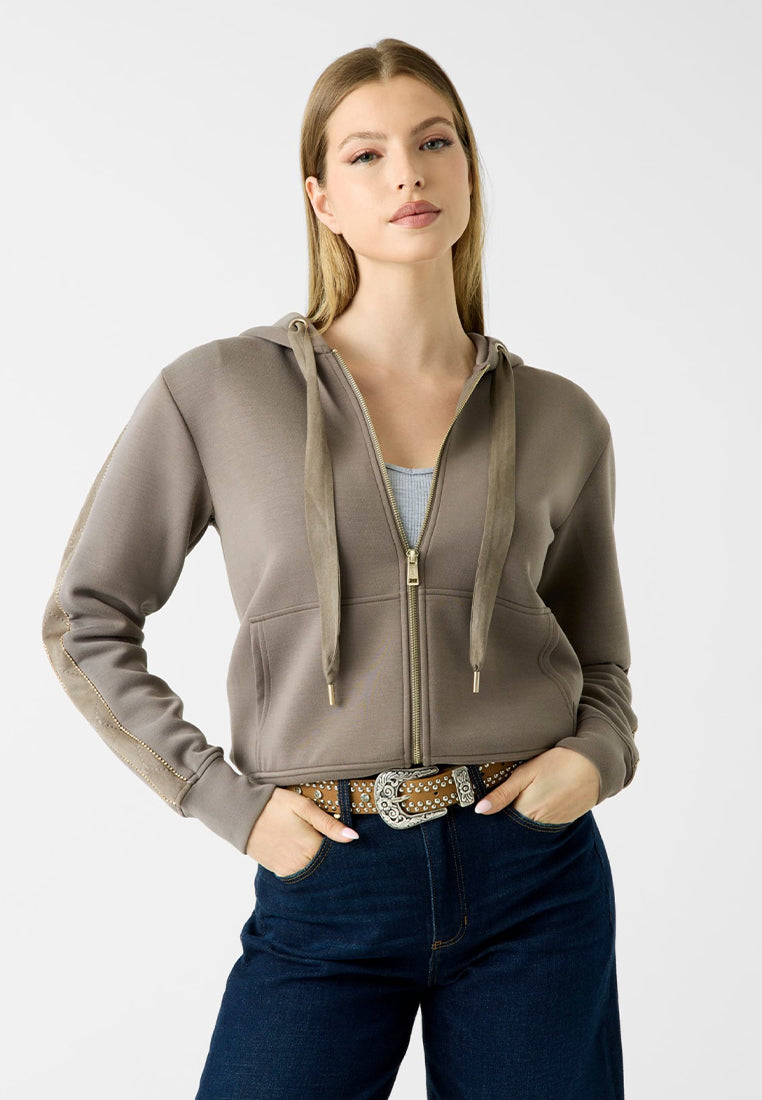 New Hooded Scuba Sweatshirt