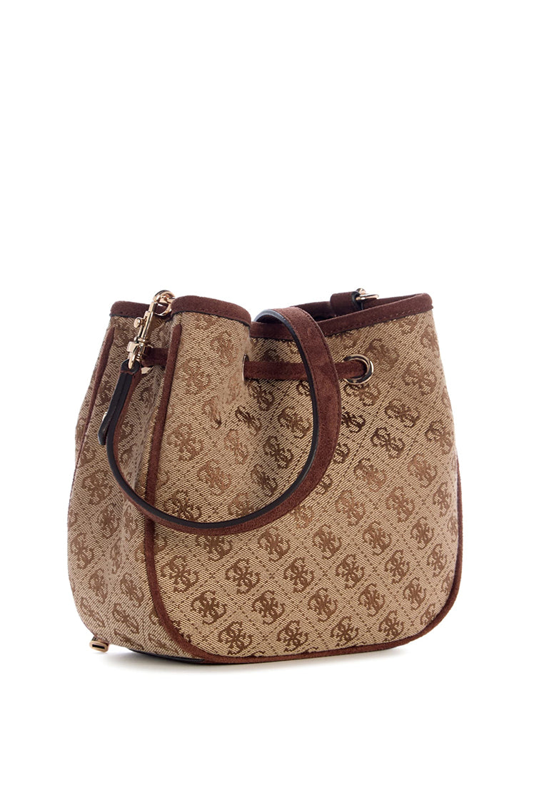 Samantha Mini Drawstring Bucket Bag