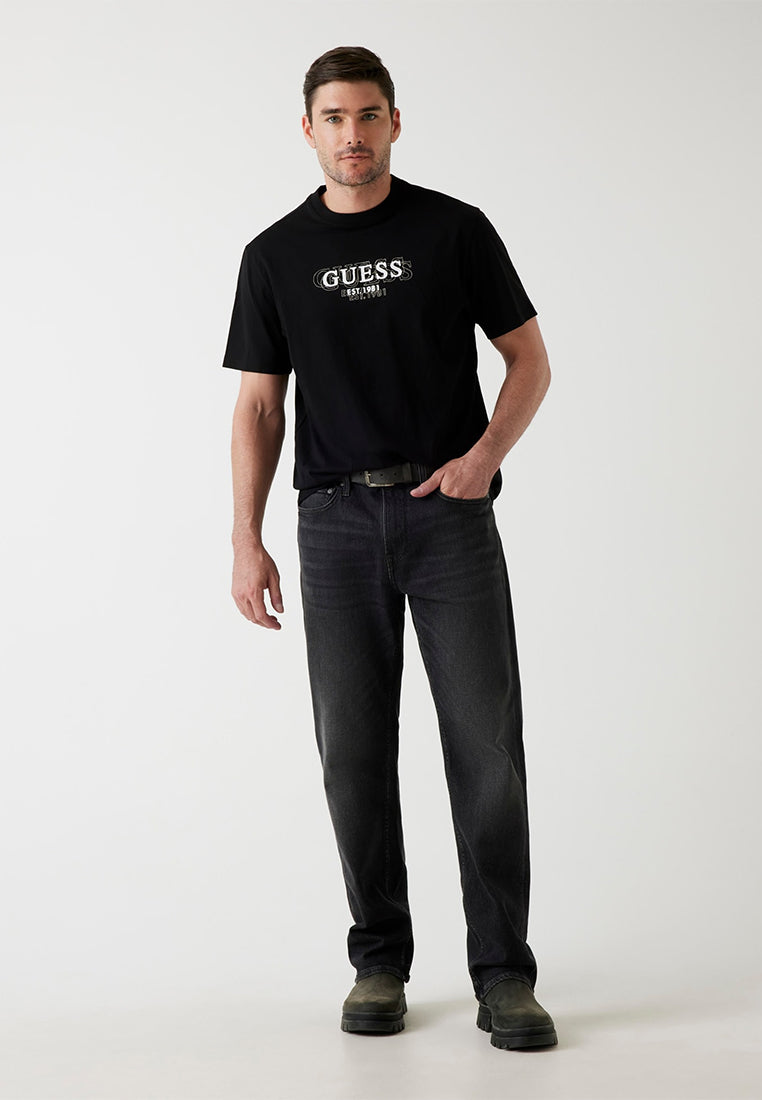 Crewneck Short Sleeves Small Logo Tee