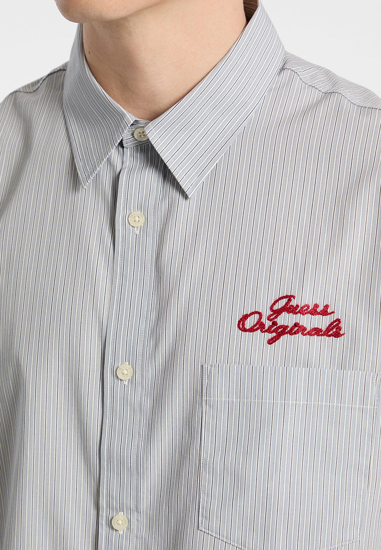 GO Striped Poplin Shirt