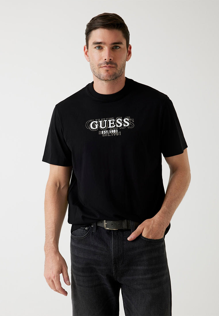 Crewneck Short Sleeves Small Logo Tee