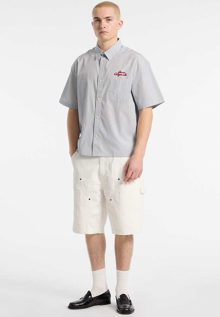 GO Striped Poplin Shirt