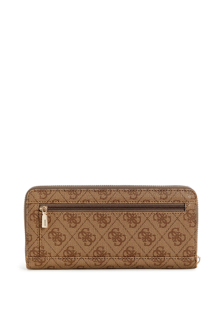 Yvonne Logo Large Zip Around Wallet