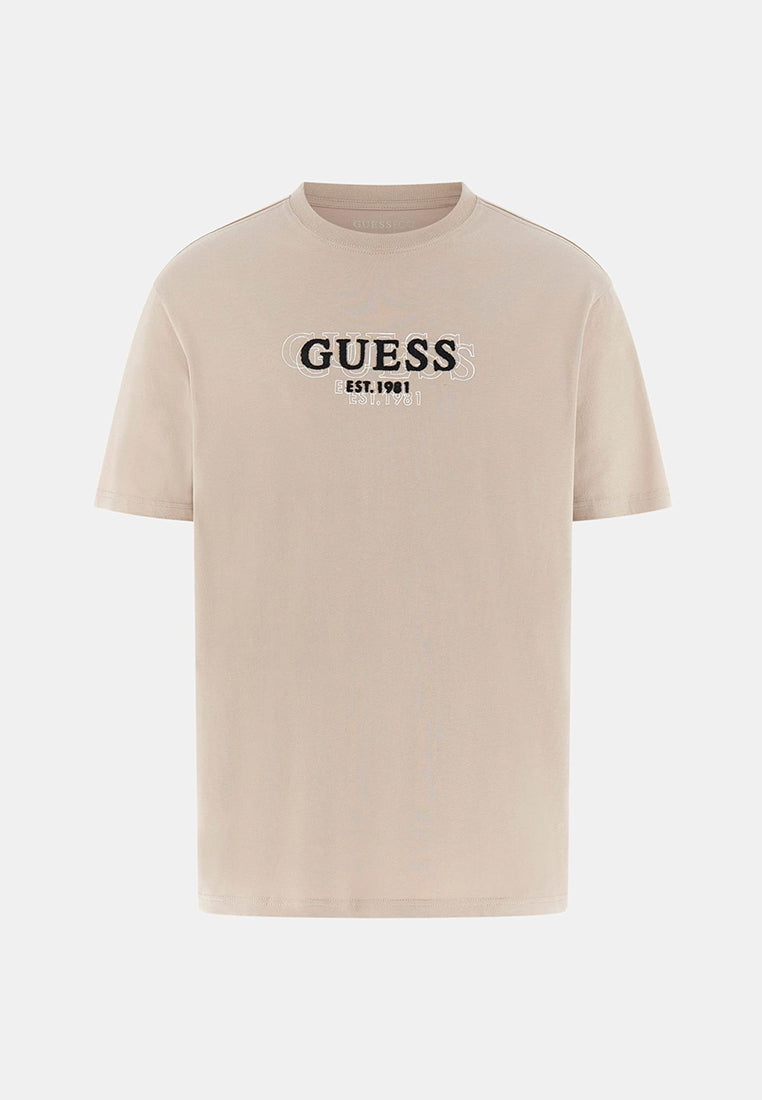 Crewneck Short Sleeves Small Logo Tee