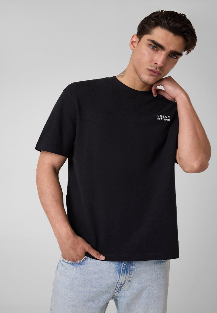 Shortsleeves Crewneck Oversize Slub Small Logo