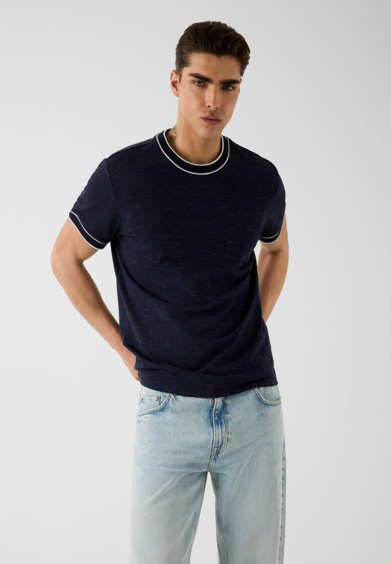 Costa Slub Jersey Shortsleeves Crew