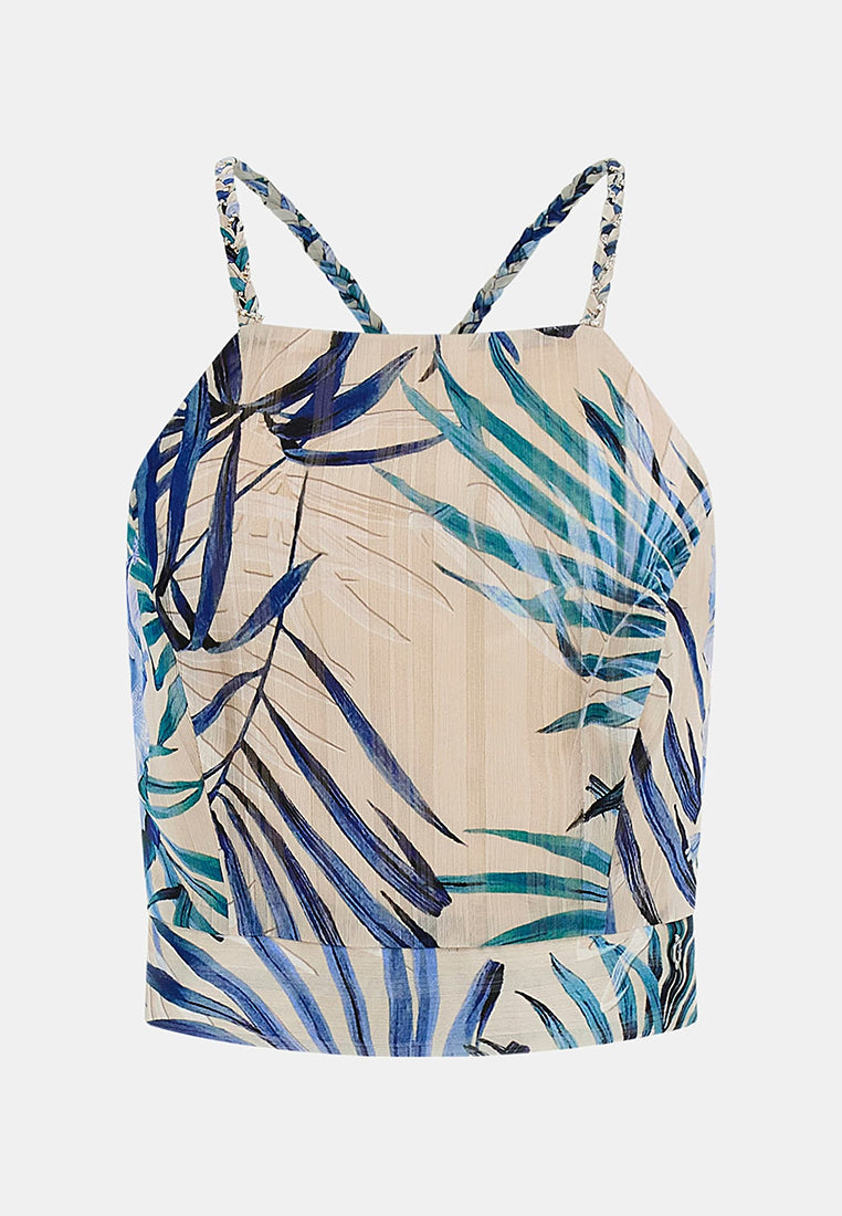 Sleeveless Gaelle Crop Top