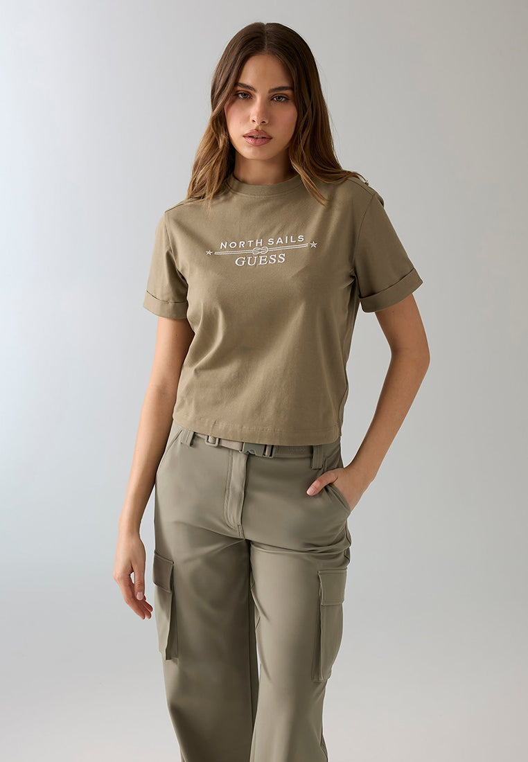 Guess X North Sails Logo Tee