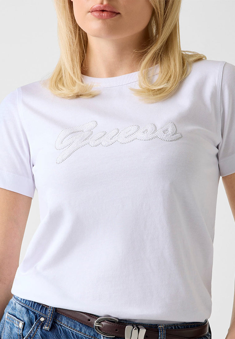 Shortsleeves Crewneck 3D Script Tee