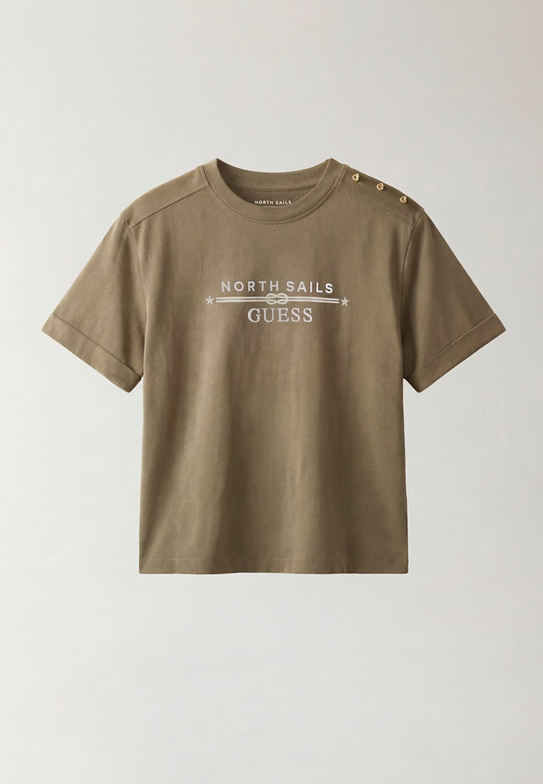 Guess X North Sails Logo Tee