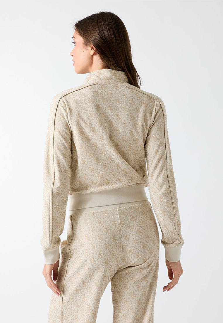 4G Allover Jacquard High Neck