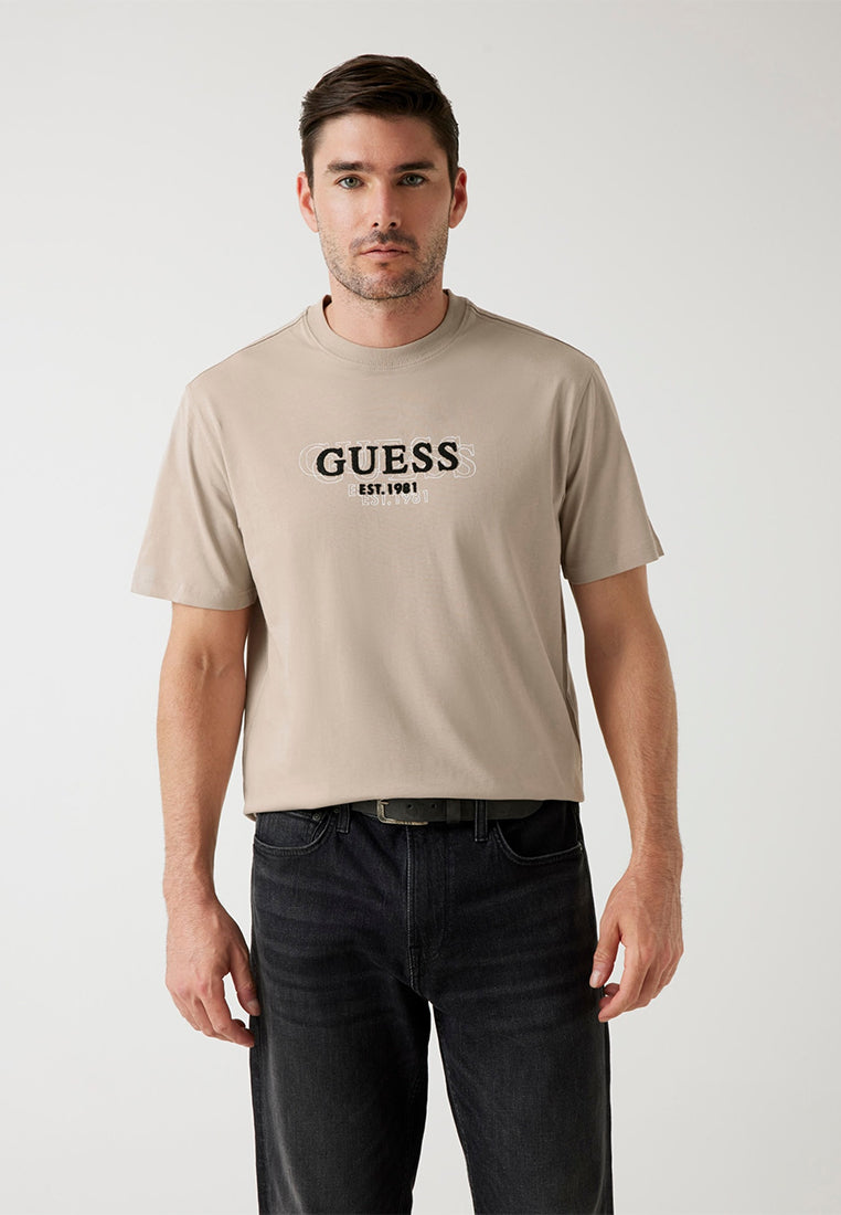 Crewneck Short Sleeves Small Logo Tee