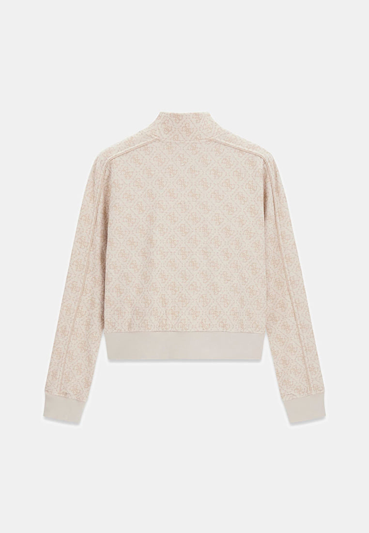 4G Allover Jacquard High Neck