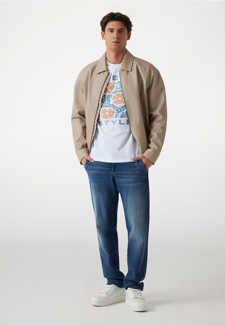 Short Sleeves Crew Neck Guess Style Tee