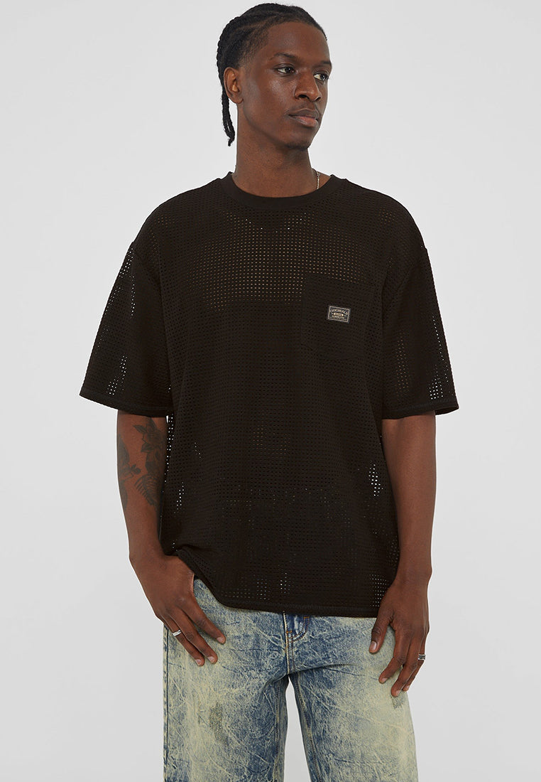 GUESS Originals Mesh Pocket Tee