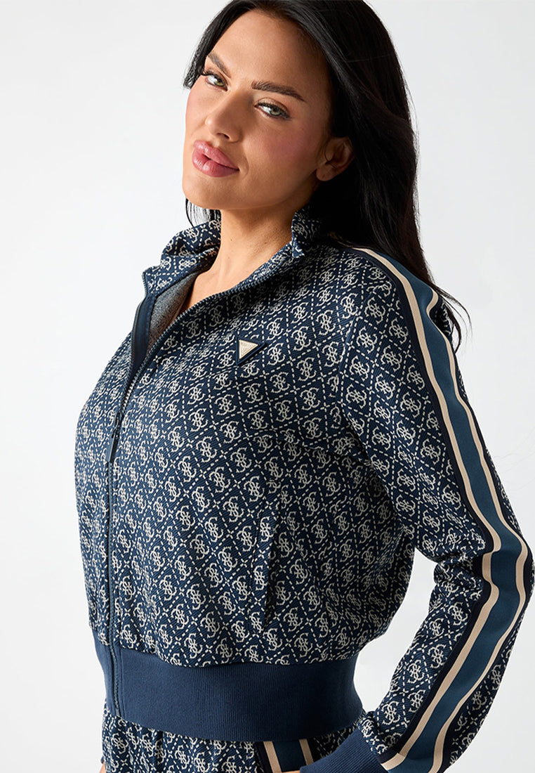 4G Allover Jacquard Full Zip J