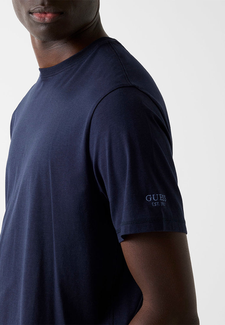 Shortsleeves Crewneck Arm Logo Script Tee