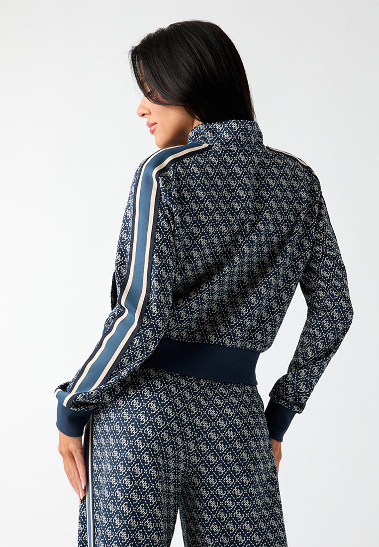 4G Allover Jacquard Full Zip J