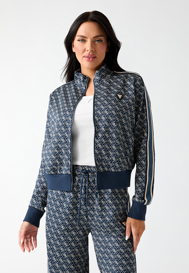 4G Allover Jacquard Full Zip J