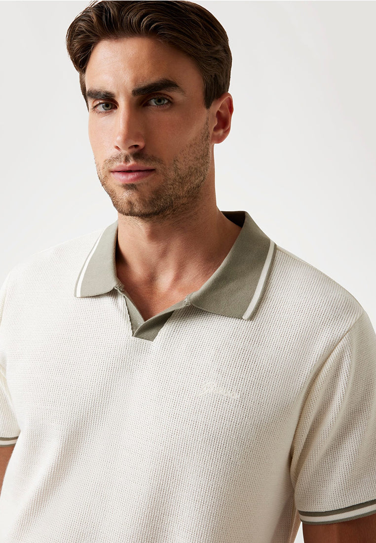 Short Sleeves Weston Knit Polo