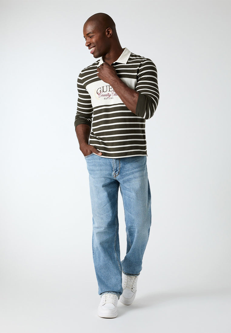 Longsleeves Jacquard Striped Coun