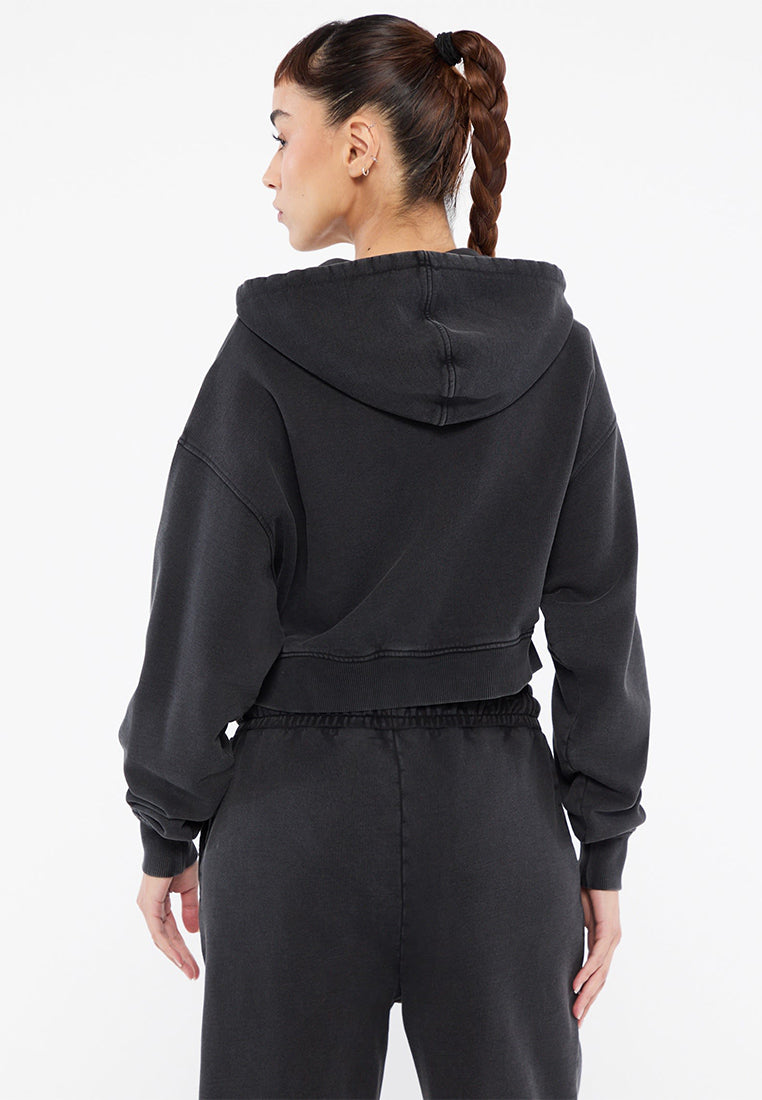 Originals Rhinestone Crop Hoodie