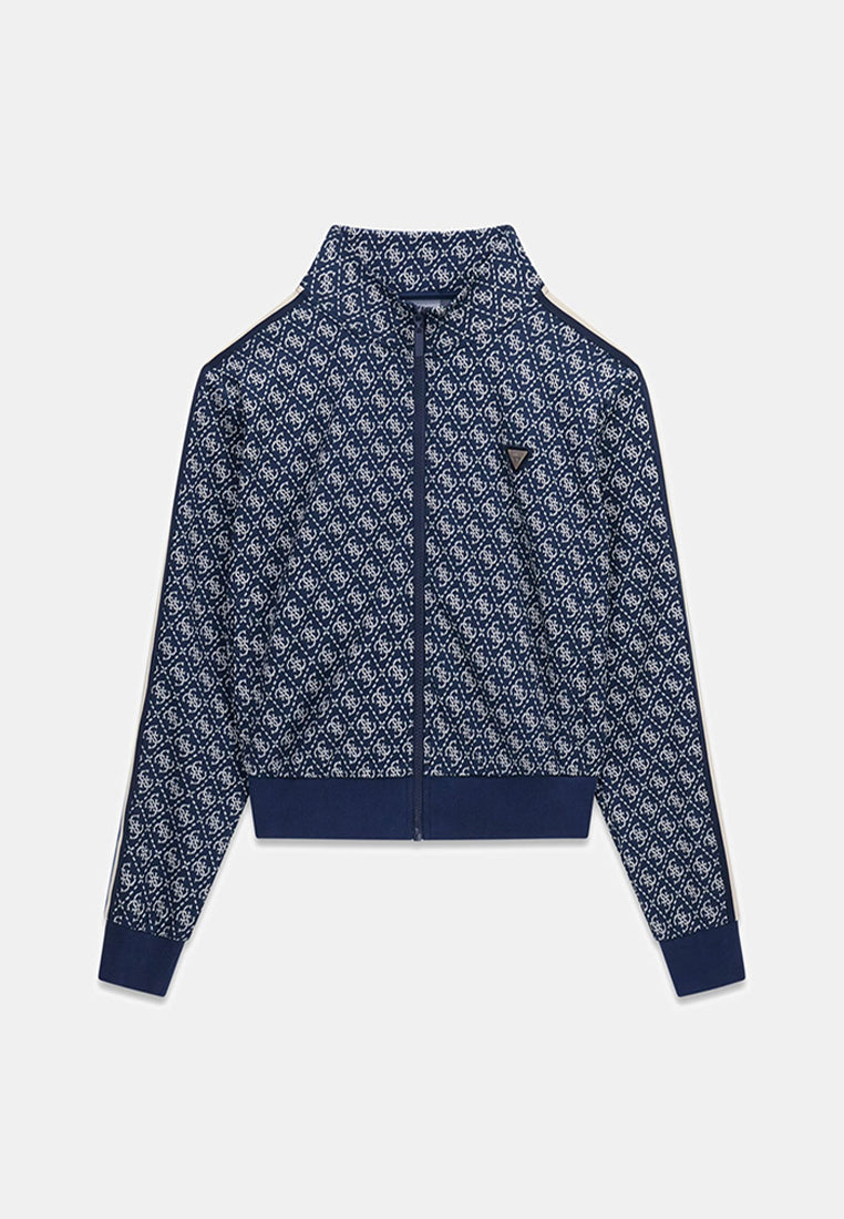 4G Allover Jacquard Full Zip J