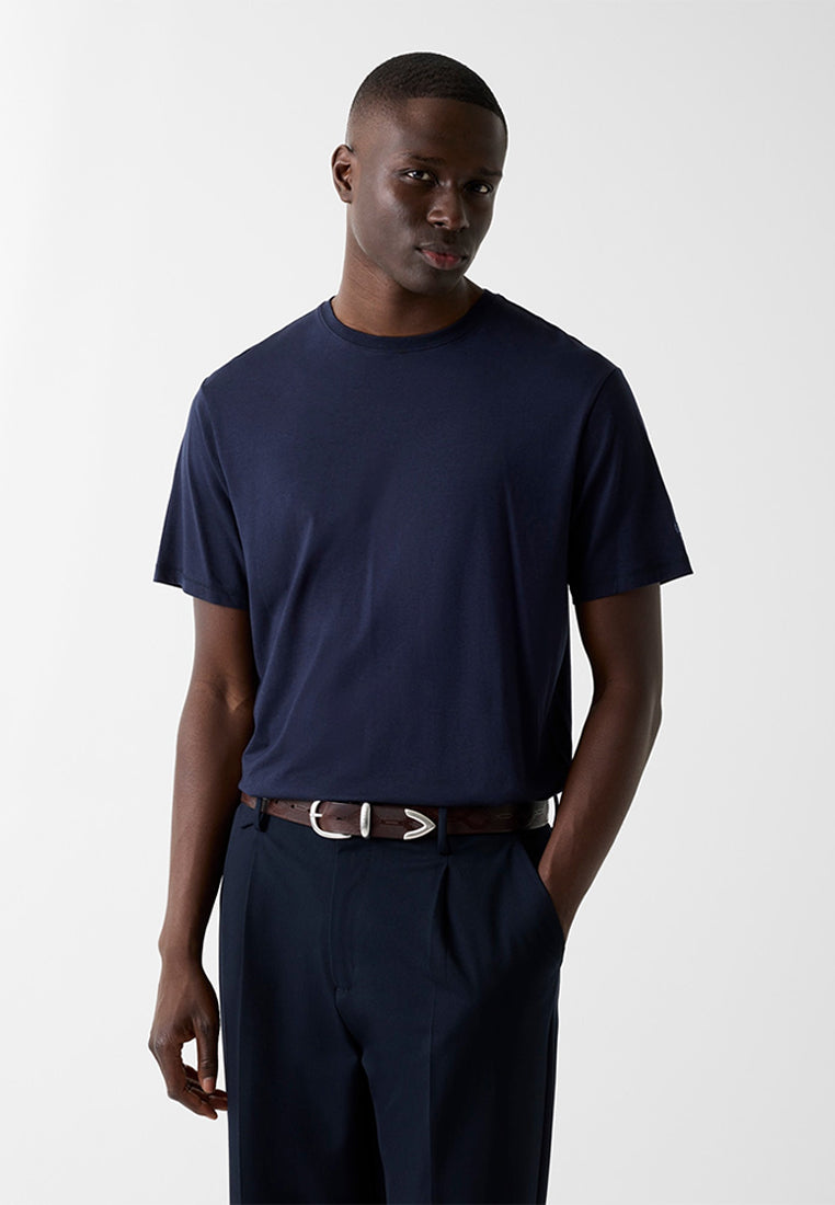 Shortsleeves Crewneck Arm Logo Script Tee