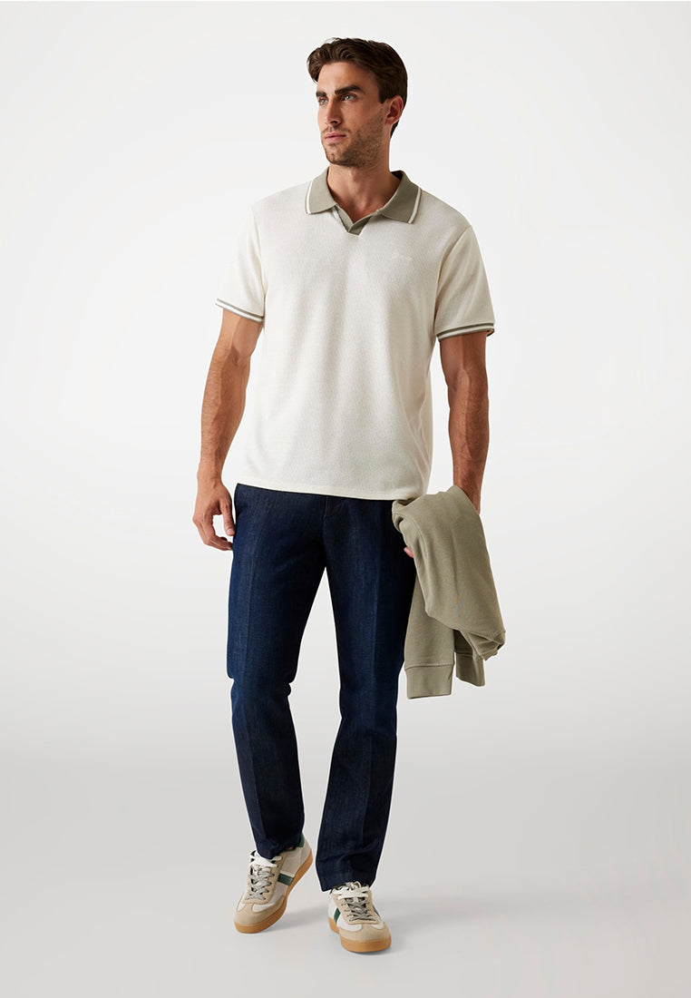 Short Sleeves Weston Knit Polo