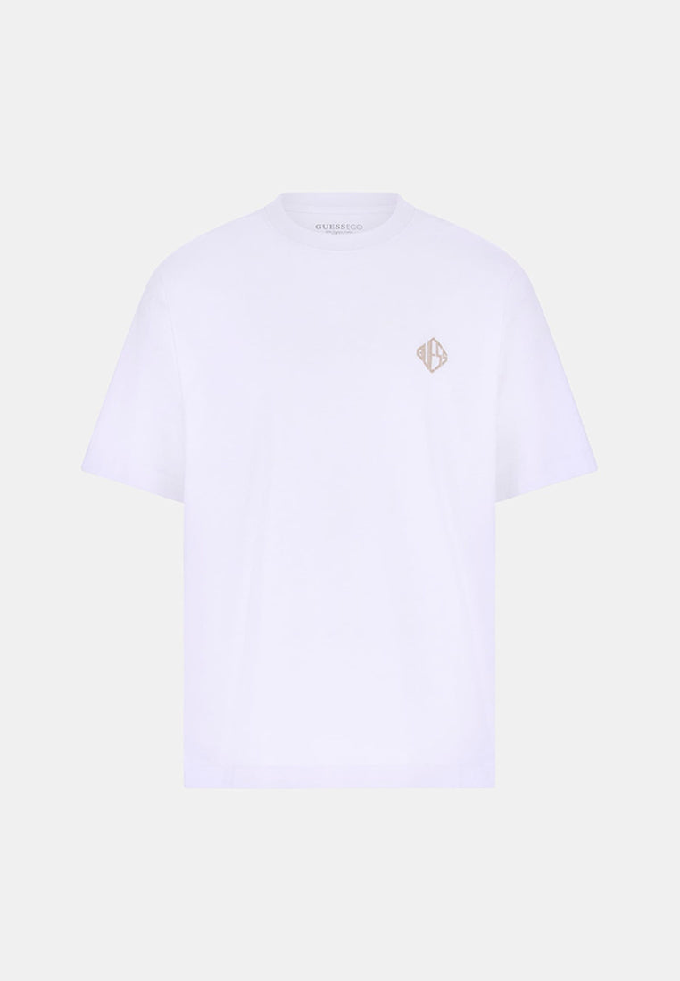 Shortsleeves Crewneck Diamante Logo Tee