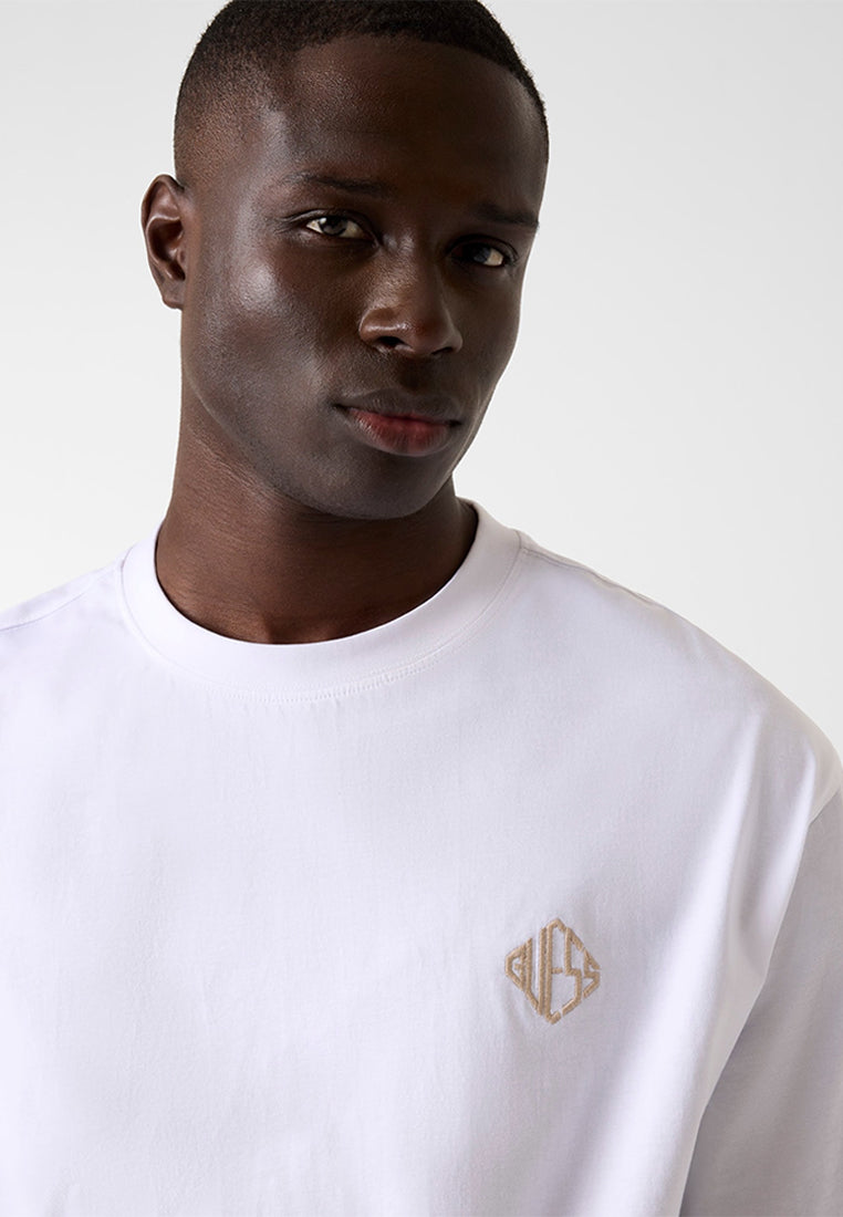 Shortsleeves Crewneck Diamante Logo Tee