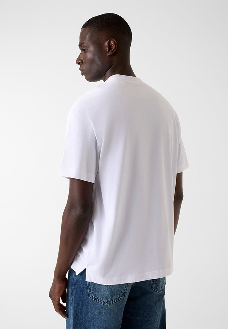 Shortsleeves Crewneck Diamante Logo Tee
