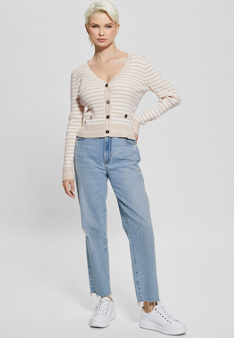 Longsleeves Mix Stripe Rib Marti Cardi