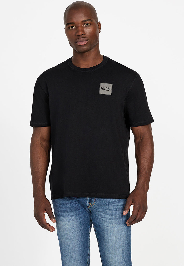 Shortsleeves Crew Neck Patch At Chest Tee
