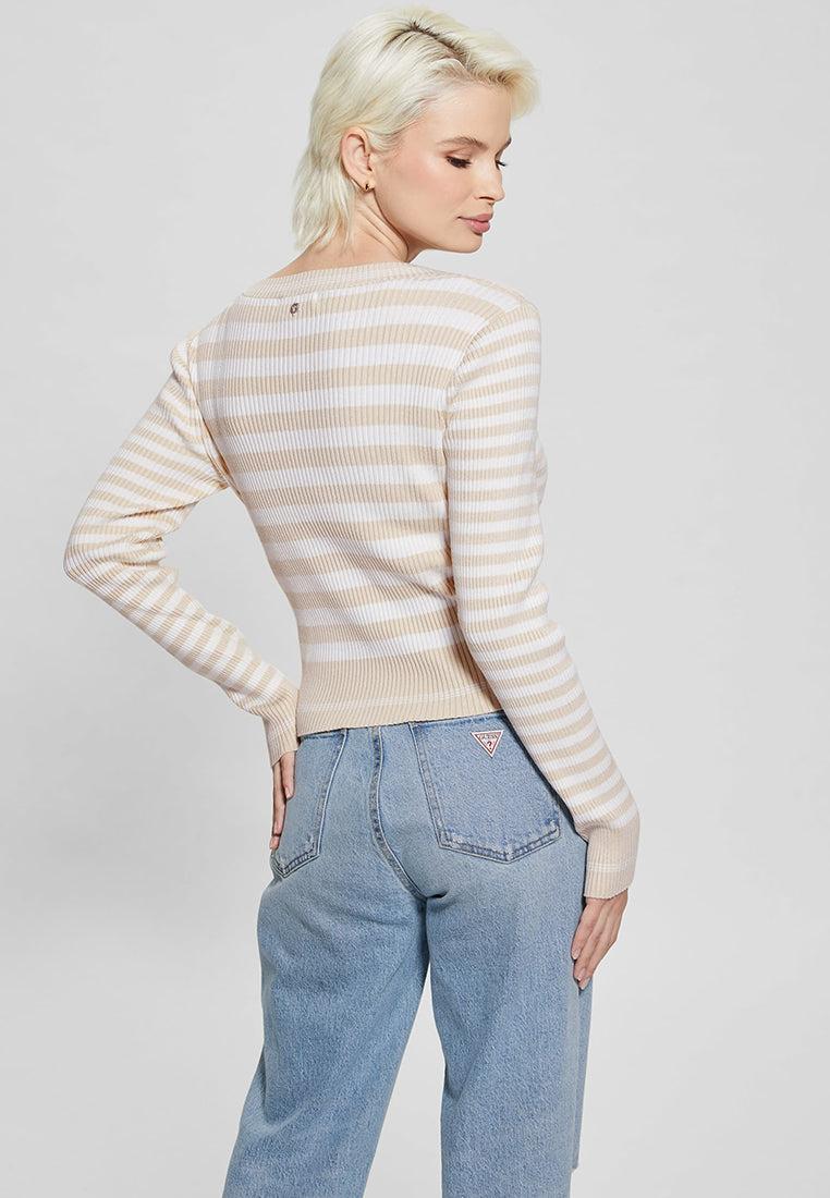 Longsleeves Mix Stripe Rib Marti Cardi