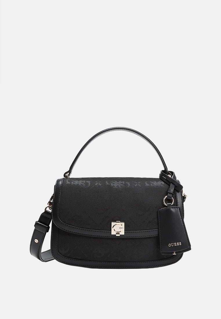 Audrey Logo Convertible Crossbody Flap