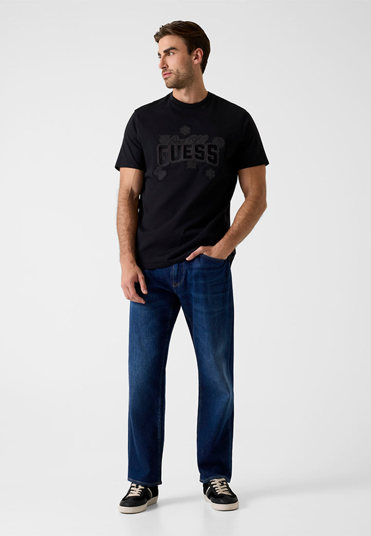 Short sleeves Basic Peony Stitch Tee