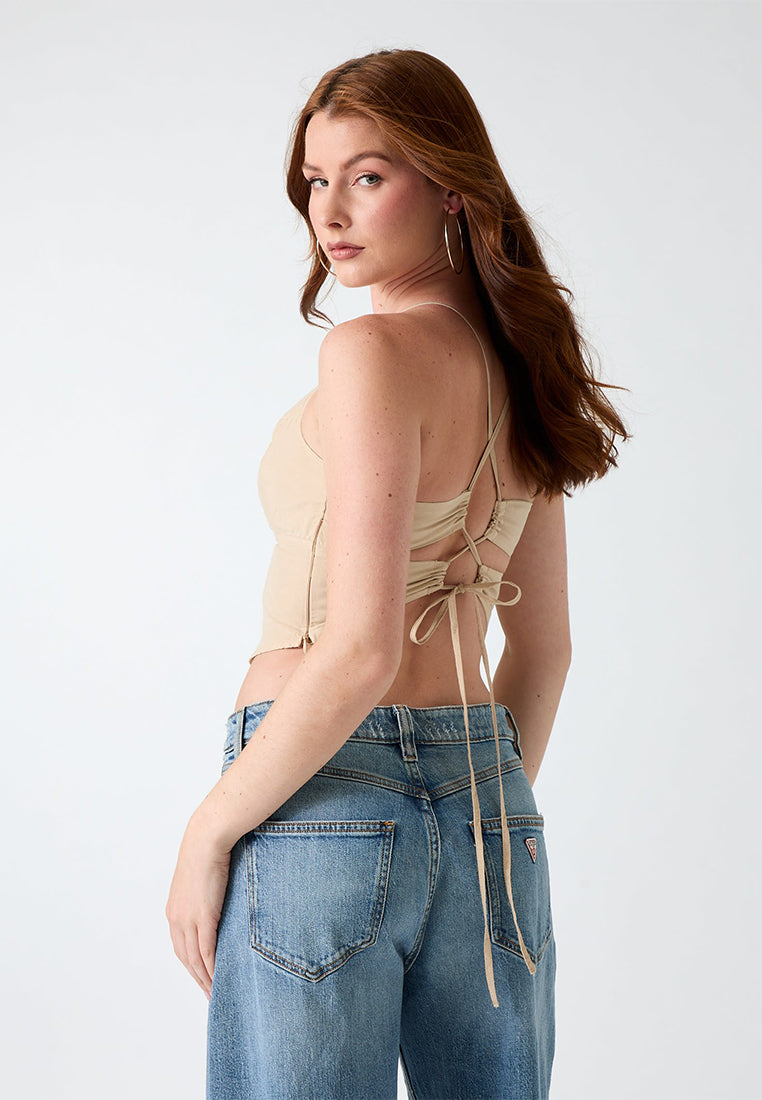 Sleeveless Wendy Crop Top